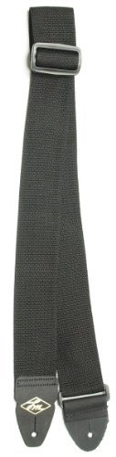 Guitar Strap/Black Poly Web Strap