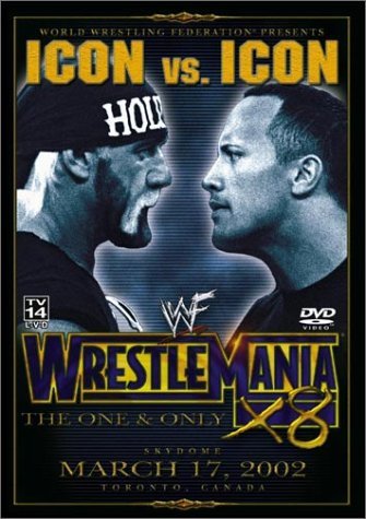 WWE - WrestleMania X8 (2002)/Hul Hogan, Dwayne "The Rock" Johnson, and Paul 'Triple H" Levesque@TV-14@DVD