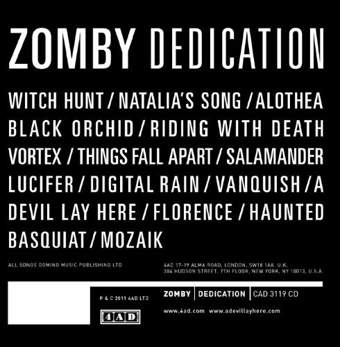Zomby/Dedication