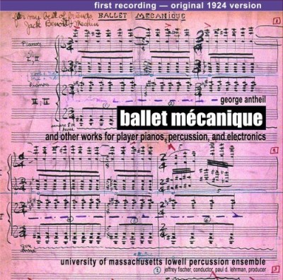 G. Antheil Ballet Mecanique Fischer*jeffrey (pno) 