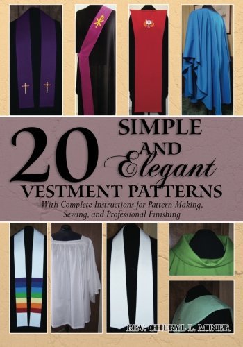 Russell Miner 20 Simple And Elegant Vestment Patterns With Complete Instructions For Pattern Making Se 
