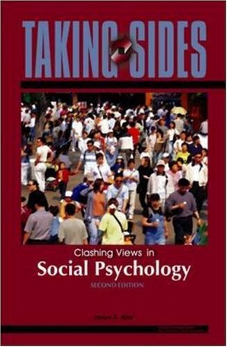 Jason A. Nier Taking Sides Clashing Views In Social Psychology 0 Edition; 
