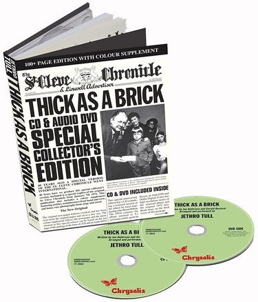 Jethro Tull/Thick As A Brick: 40th Anniversary Edition@CD/DVD