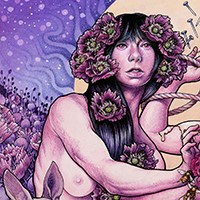 Baroness/Purple (purple marbled vinyl)
