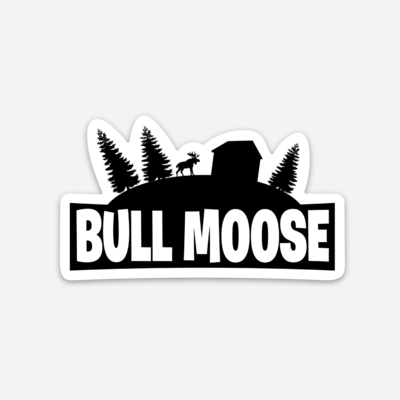 Sticker/Moosenite@Bull Moose Limited@Designed by Chloe Grant