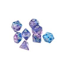 DICE SET/Violet Betta@7 Pc Set