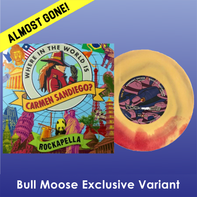 Rockapella/Where in The World is Carmen Sandiego? (pink/yellow vinyl)@Bull Moose/Zia Co-Exclusive@Pink/Yellow Vinyl. Ltd to 260 copies.