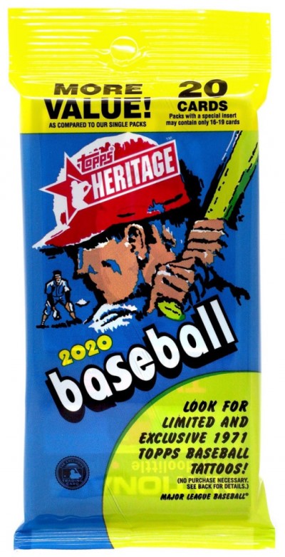 Trading Cards/Topps Mlb '20 Heritage@The Stars Of Today In The 1971 Topps Design