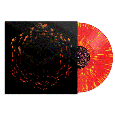 C418/Minecraft Volume Beta ("fire splatter" vinyl, lenticular jacket)@2LP Lenticular Jacket@.