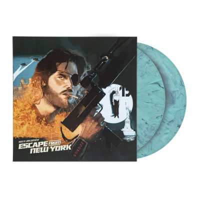 Escape From New York/Soundtrack (Blue/Green/Black Marbled Vinyl)@2lp@John Carpenter & Alan Howarth