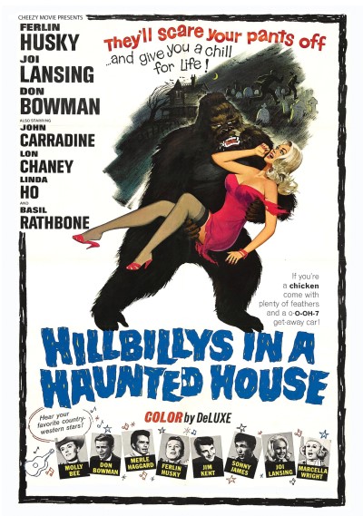 Hillbillys In A Haunted House/Husky/James/Haggard/Bee@DVD@NR