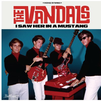 The Vandals/I Saw Her In A Mustang (BLUE VINYL)