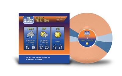 Catsystem Corp/Sunday Television@Transparent Orange With Two-Tone Blue Twist@Lp