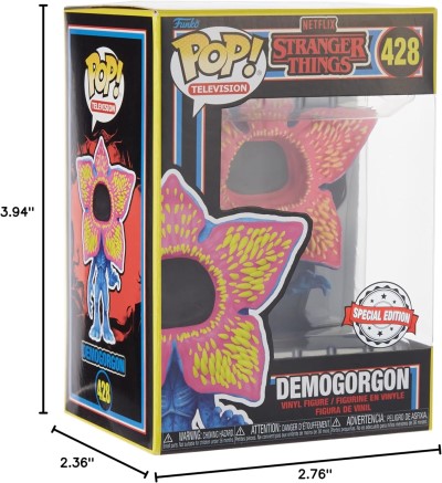 Funko Pop/Stranger Things - Demogorgon (Blacklight)@Television #428
