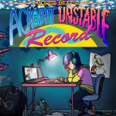 Lemon Demon/Acrobat Unstable Record (Red/Yellow Vinyl)@Indie Exclusive@7"