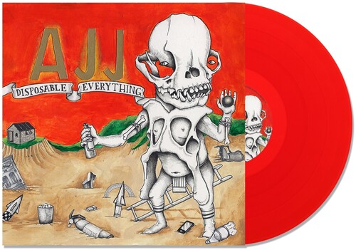 AJJ/Disposable Everything (Red Vinyl)