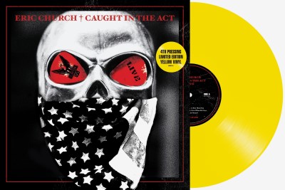 Eric Church/Caught In The Act: Live (Yellow Vinyl)@180 Gram Vinyl@2LP