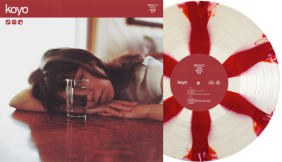 Koyo/Would You Miss It? (Maroon & Milky Clear Pinwheel Vinyl)