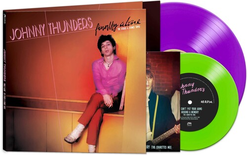 Johnny Thunders/Finally Alone - The Sticks & STones Tapes (Purple/Green Vinyl)@LP + 7"