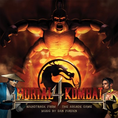 Mortal Kombat 4/Soundtrack from the Arcade Game (Red Yellow Swirl Vinyl)