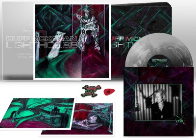 Duff McKagan/Lighthouse (Opaque Silver & Black Marble Vinyl)@Indie Exclusive / Deluxe@incl. Lithographs / Booklet / Guitar Pick / Sticker