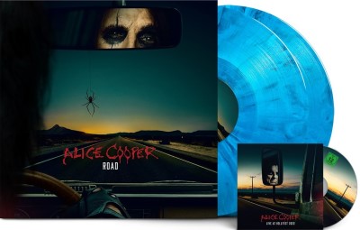 Alice Cooper/Road (Blue Marbled Vinyl)@Indie Exclusive@2LP + DVD