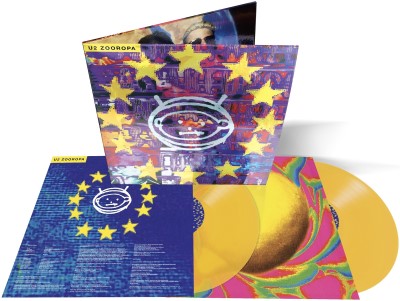 U2/Zooropa (Transparent Yellow Vinyl)@2LP