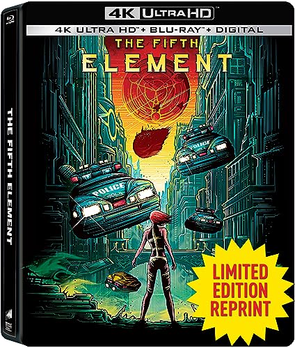 Fifth Element/Willis/Oldman/Jovovich/Holm@4K-UHD STEELBOOK@Pg13