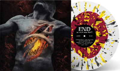 End/The Sin of Human Frailty (Oxblood In Clear w. Splatter Vinyl)