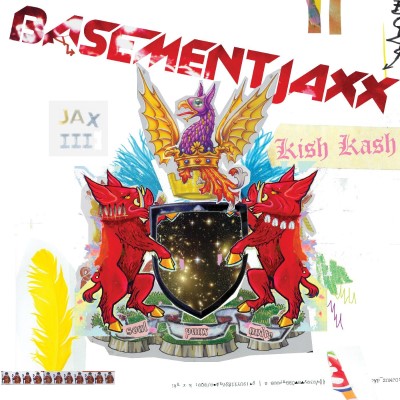 Basement Jaxx/Kish Kash (Red & White Vinyl)