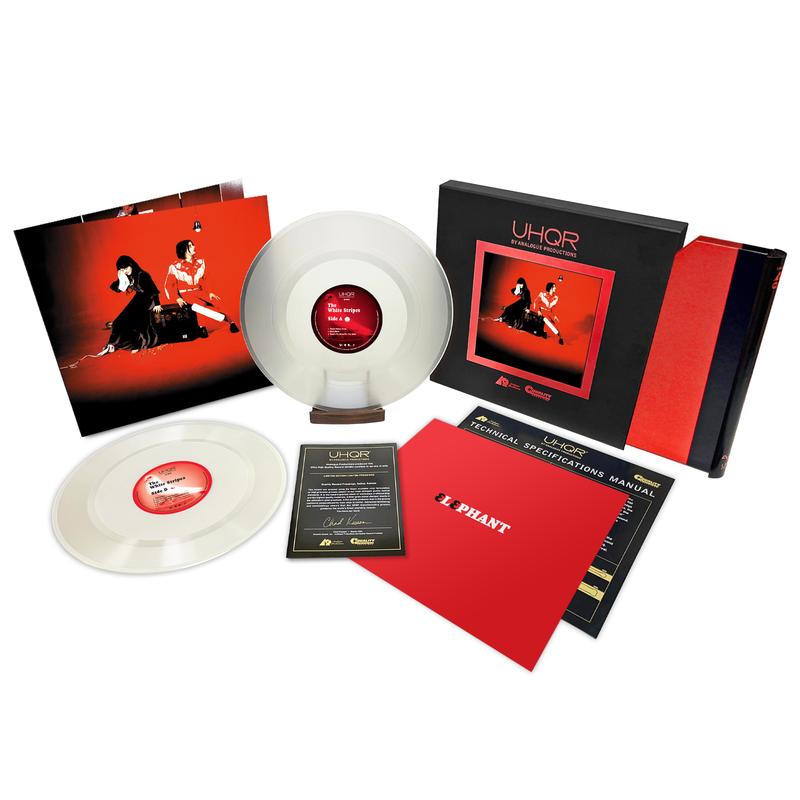 The White Stripes/Elephant (Clarity Vinyl)@2LP 200g 45RPM / Ltd. 10,000