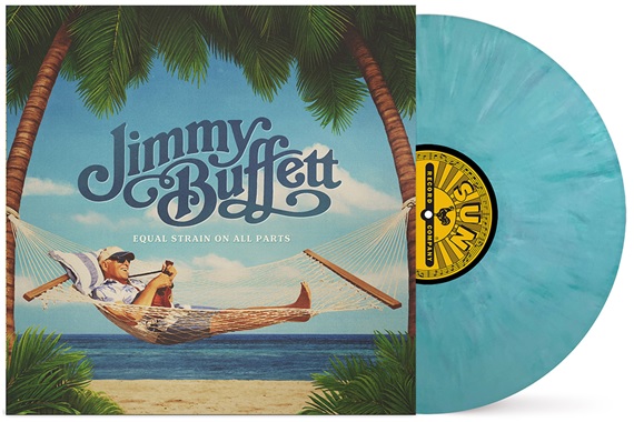 Jimmy Buffett/Equal Strain On All Parts (Blue Swirl Vinyl)