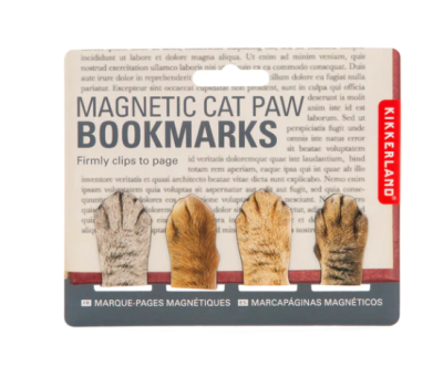 Stationery/Magnetic Cat Paw Bookmark