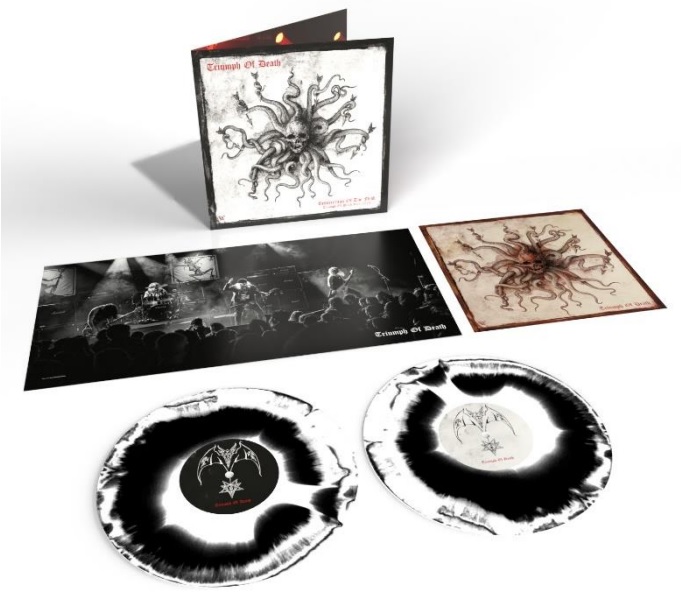 Triumph Of DeTH/Resurrection Of The Flesh (White & Black Swirl Vinyl)@Indie Exclusive@2LP