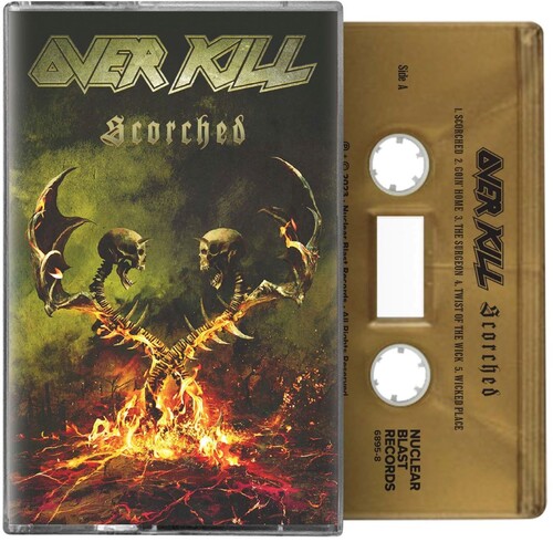 Overkill/Scorched (Gold Cassette Shell)