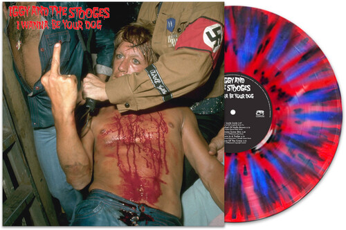 Iggy & Stooges/I Wanna Be Your Dog (Red/Blue/Black Splatter Vinyl)