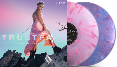 P!nk/TRUSTFALL - Tour Deluxe Edition (Pink + Purple Vinyl)@2LP