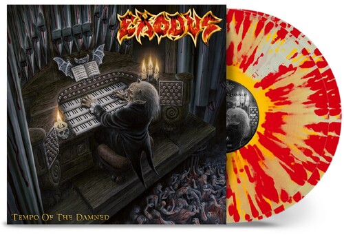 Exodus/Tempo of the Damned (20th Anniversary) (Natural Yellow Red Splatter Vinyl)