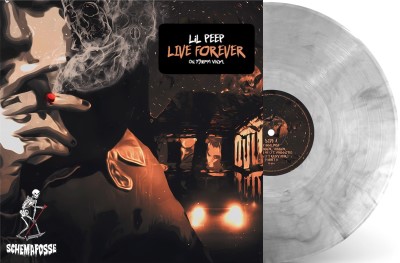 Lil Peep/Live Forever (Clear & Black Marble Vinyl)