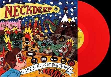 Neck Deep/Life's Not Out To Get You (Blood Red Vinyl)