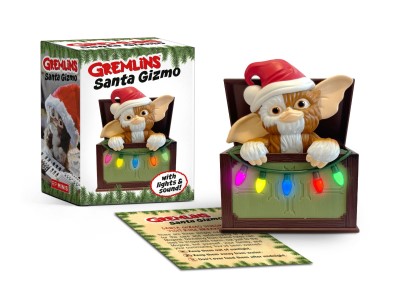 Running Press Mini Kit/Gremlins Santa Gizmo@With Lights and Sound!