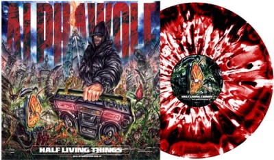 Alpha Wolf/Half Living Things (Red Black & White Corona Vinyl)