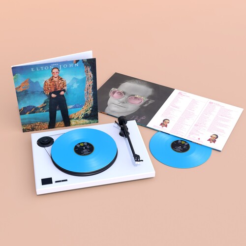 Elton John/Caribou (50th Anniversary Edition) (Sky Blue Vinyl)@RSD Exclusive / Ltd. 3000 USA@2LP 180g