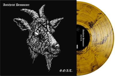 ACxDC/G.O.A.T. (Orange & Black Marbled Vinyl)