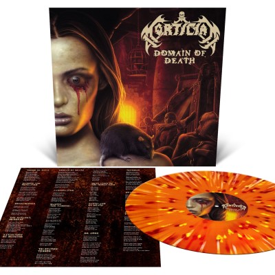 Mortician/Domain Of Death (Orange Krush Vinyl)