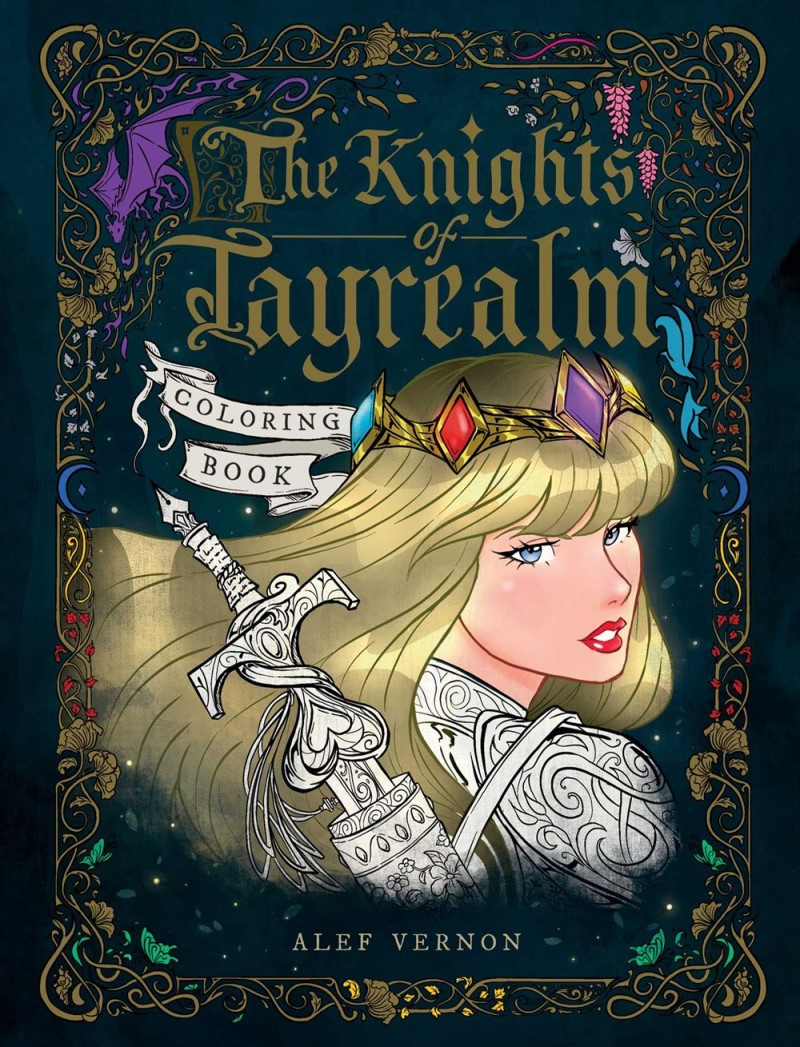 Alef Vernon/The Knights of Tayrealm Coloring Book