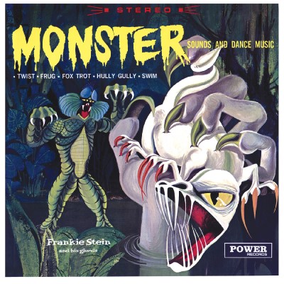 Frankie Stein & His Ghouls/Monster Sounds & Dance Music (COKE CLEAR W/ YELLOW "SERPENTINE" SWIRL VINYL)@Ltd. 900