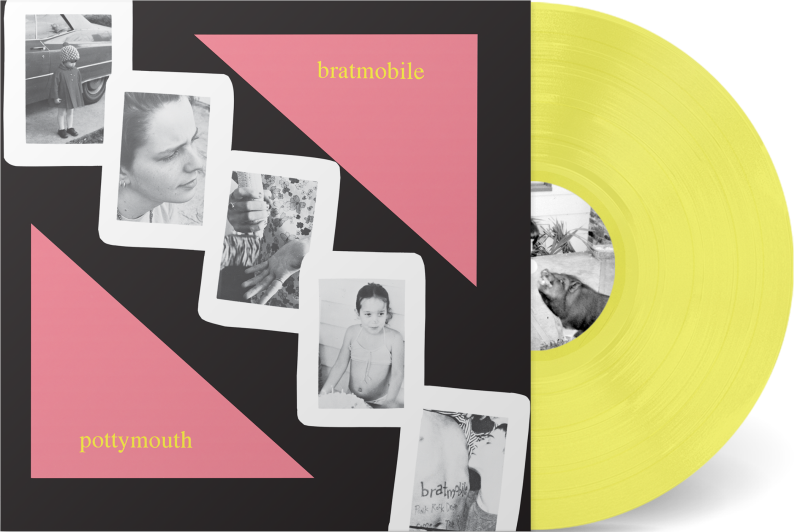 Bratmobile/Pottymouth (LEMON YELLOW VINYL)