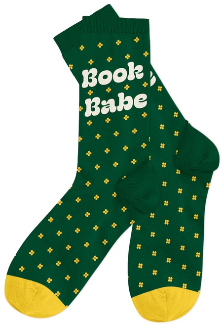 Out of Print/Book Babe Socks - Small