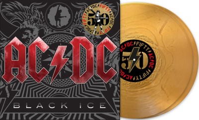 AC/DC/Black Ice (Gold Vinyl)@50th Anniversary@2LP